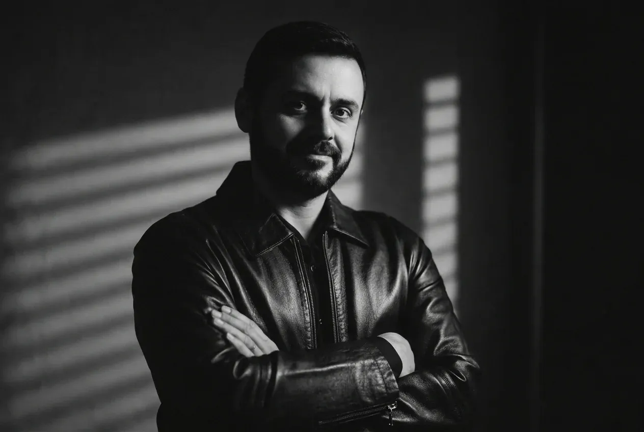 Retrato de Henrique Lind, sócio-fundador da Target-Q