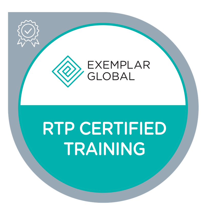Selo Exemplar Global RTP Certified Training